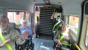 First ride out for Jarrow care home Residents